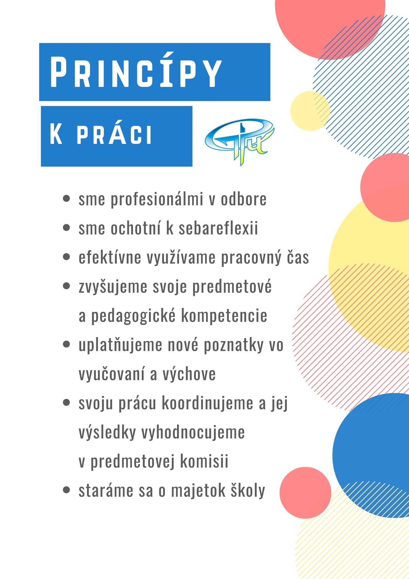 hodnoty principy praca 2021