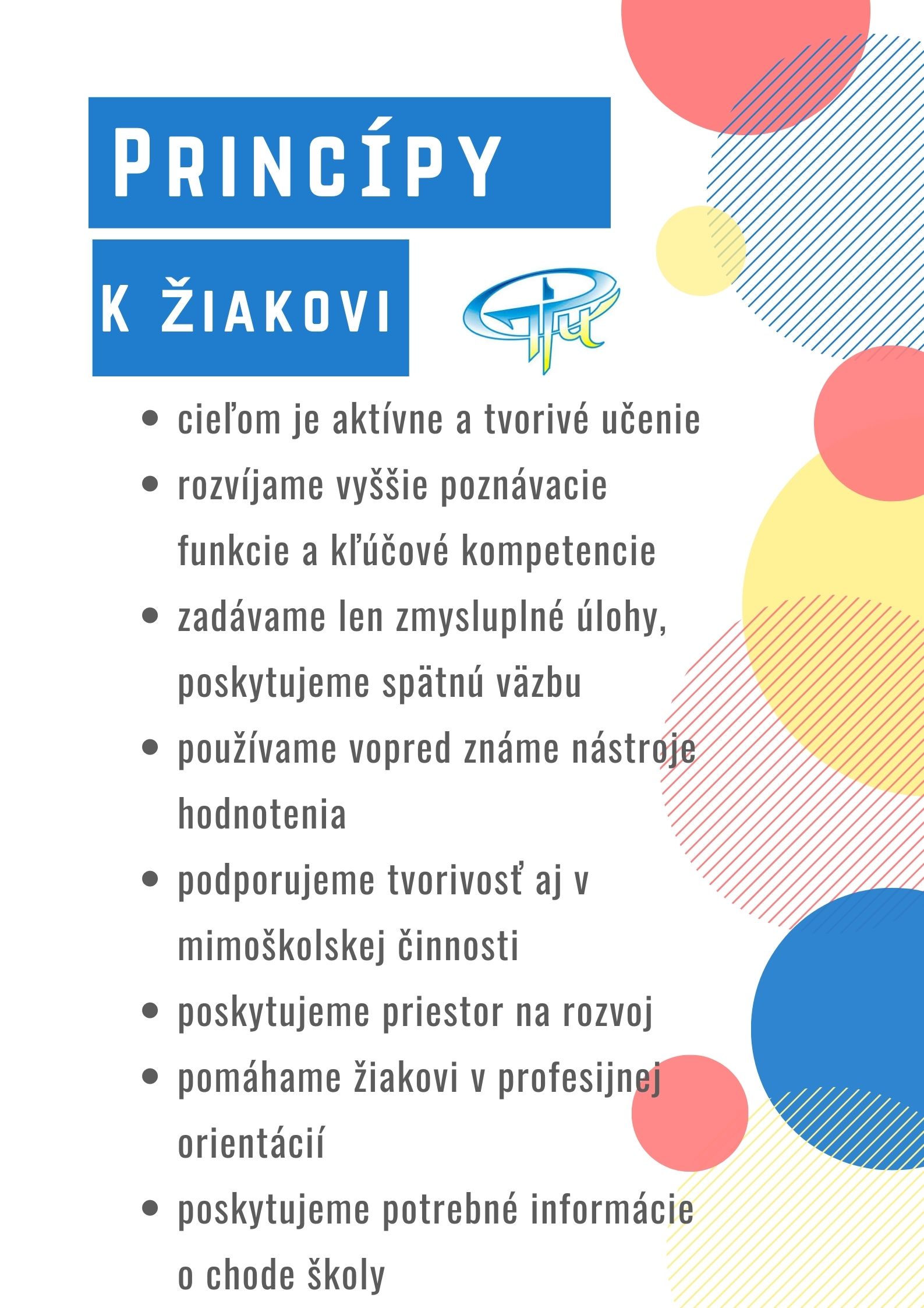 hodnoty principy ziak 2021