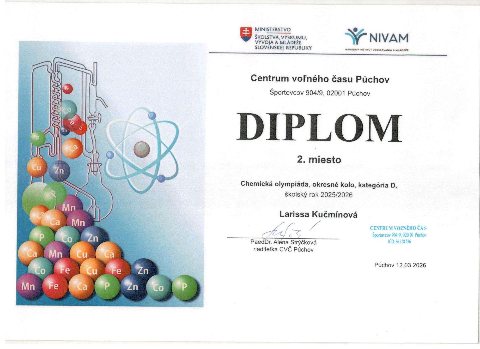 okresné kolo che1