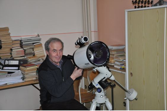 budúci nádejný astronóm