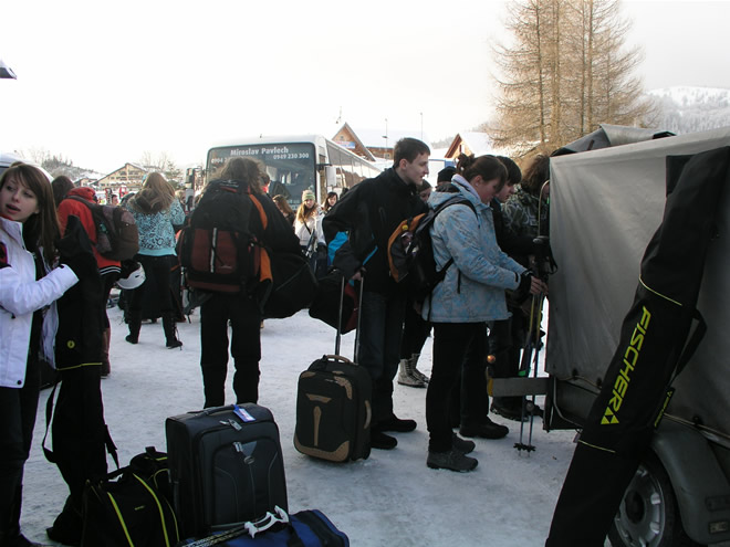 Lyžiarsky výcvik - Donovaly 2012