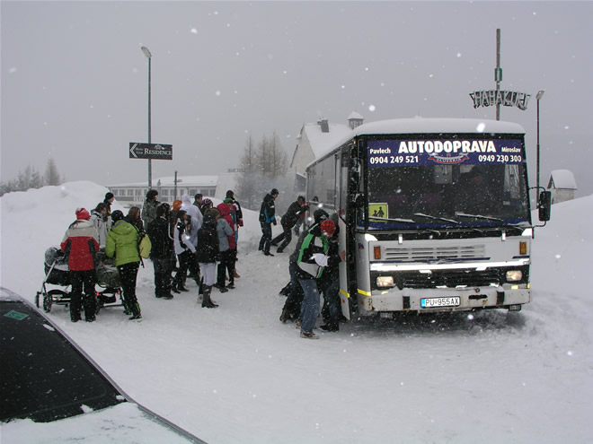 Lyžiarsky výcvik - Donovaly 2012
