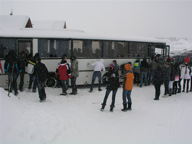 Lyžiarsky výcvik - Donovaly 2012