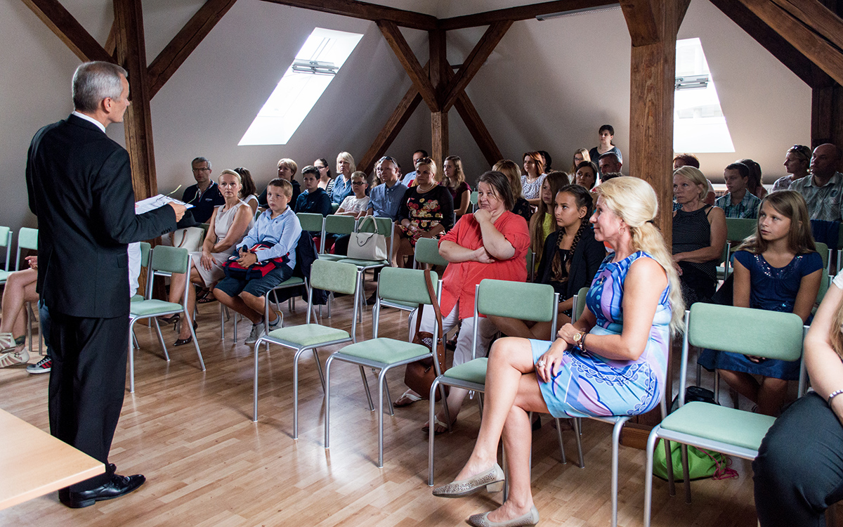Otvorenie školského roka 2015/16 Gymnázium Púchov