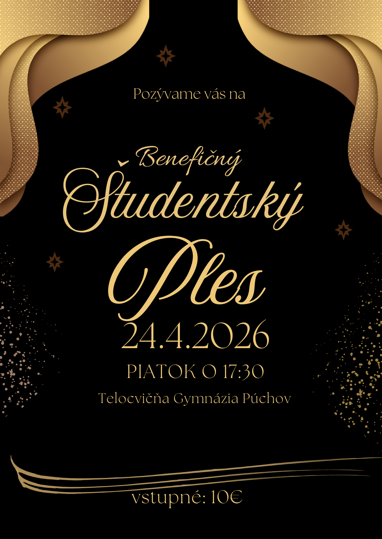 študentský ples 2026